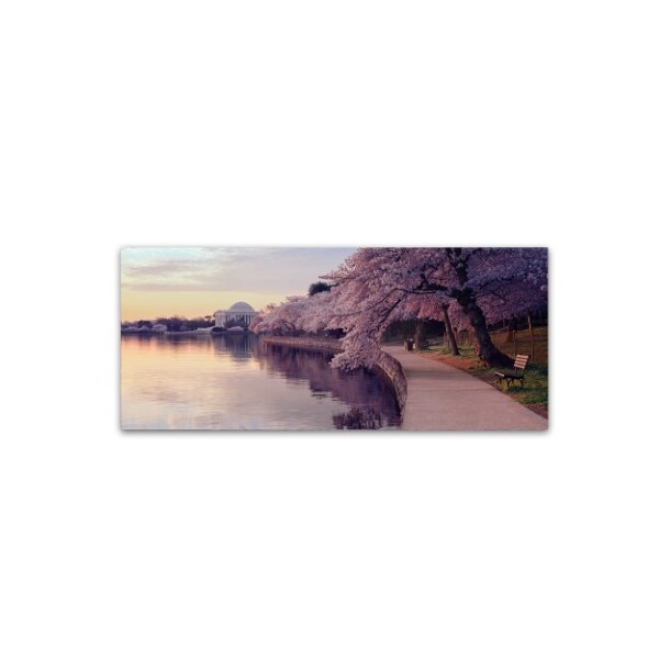 Trademark Fine Art Gregory O'Hanlon 'Cherry Blossoms Jefferson Memorial